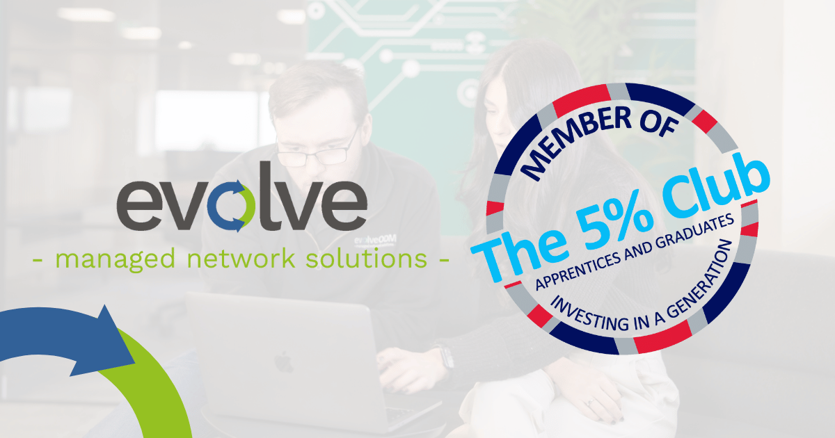 Evolve Joins 5% Club