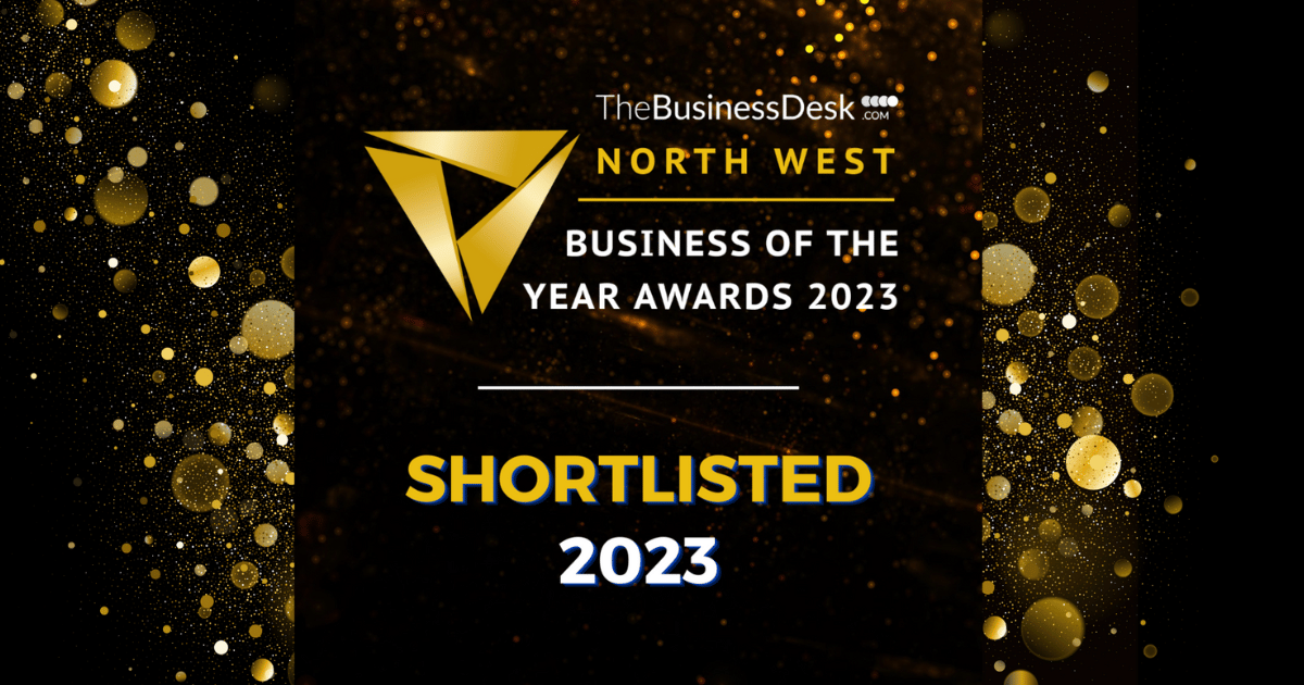 Evolve are shortlisted for 'North West Business of the Year' Investment Award.